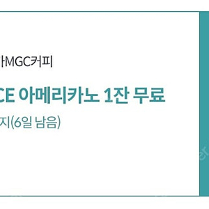(메뉴변경가능)메가커피 아이스 아메리카노 1600원