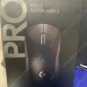 로지텍 G PRO X SUPERLIGHT 2 무선 게이밍 마우스 블랙 미개봉