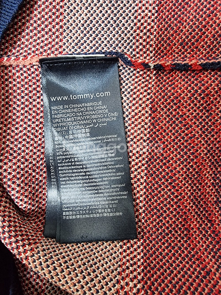 타미힐피거 여성 니트티 (S/P)--4