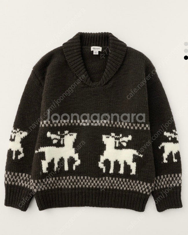 (택달린 새상품) 시엔느 디어 코위찬 니트--0