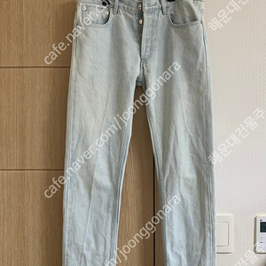 apc 아페쎄 쁘띠뉴스탠다드 연청 데님 청바지 28사이즈 팝니다. 중청 자켓 바버 메종키츠네