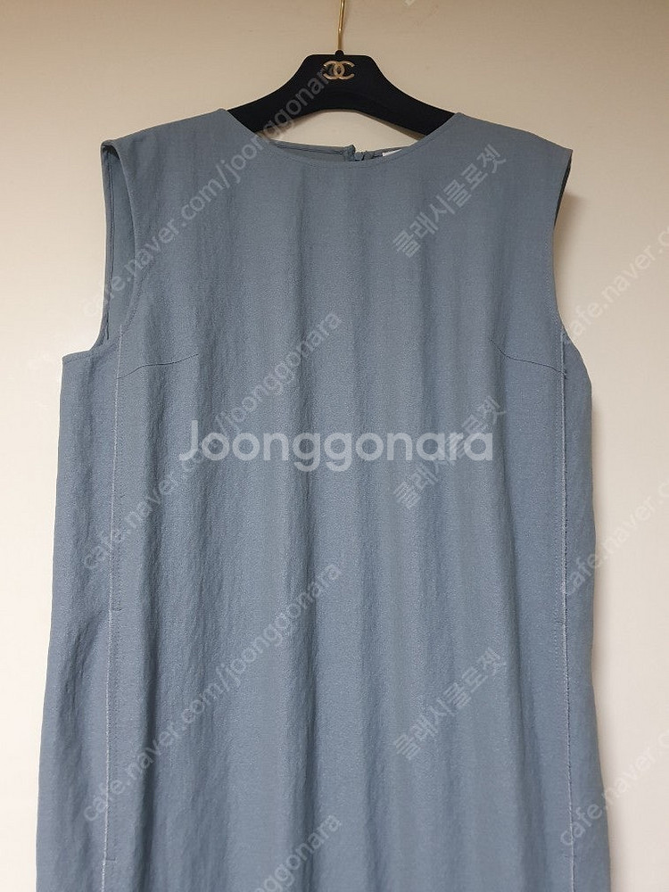 한섬 더캐시미어 the CASHMERE 19 글리터 슬리브리스 원피스 (55)--2