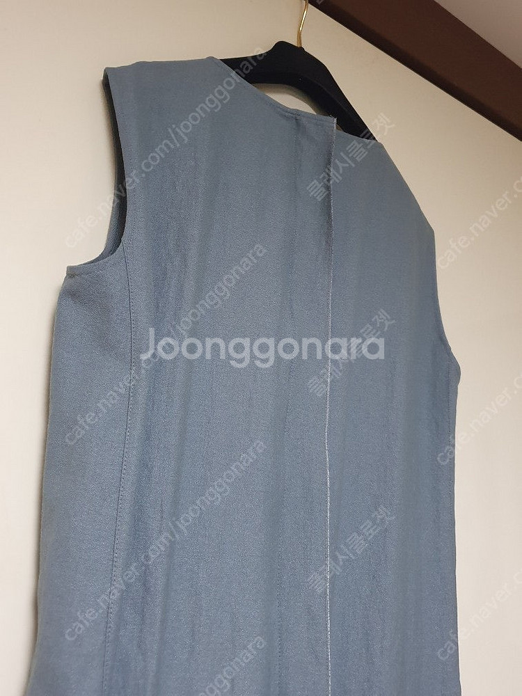 한섬 더캐시미어 the CASHMERE 19 글리터 슬리브리스 원피스 (55)--6