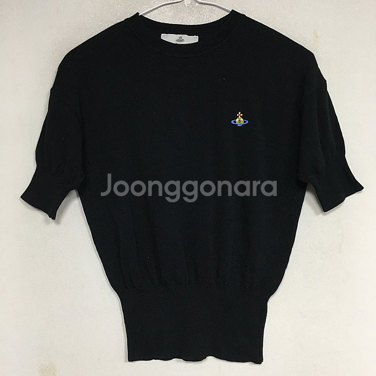 비비안웨스트우드 자수 반팔 니트 S / 랑방 마인 오브제 타임 럭키슈에뜨 산드로 마쥬 오르 시에 시스템--0