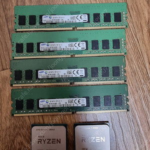 3800X 시피유 삼성 램 등등 DDR4 8GB 2133 / 3200 8GB 32GB 팝니다.