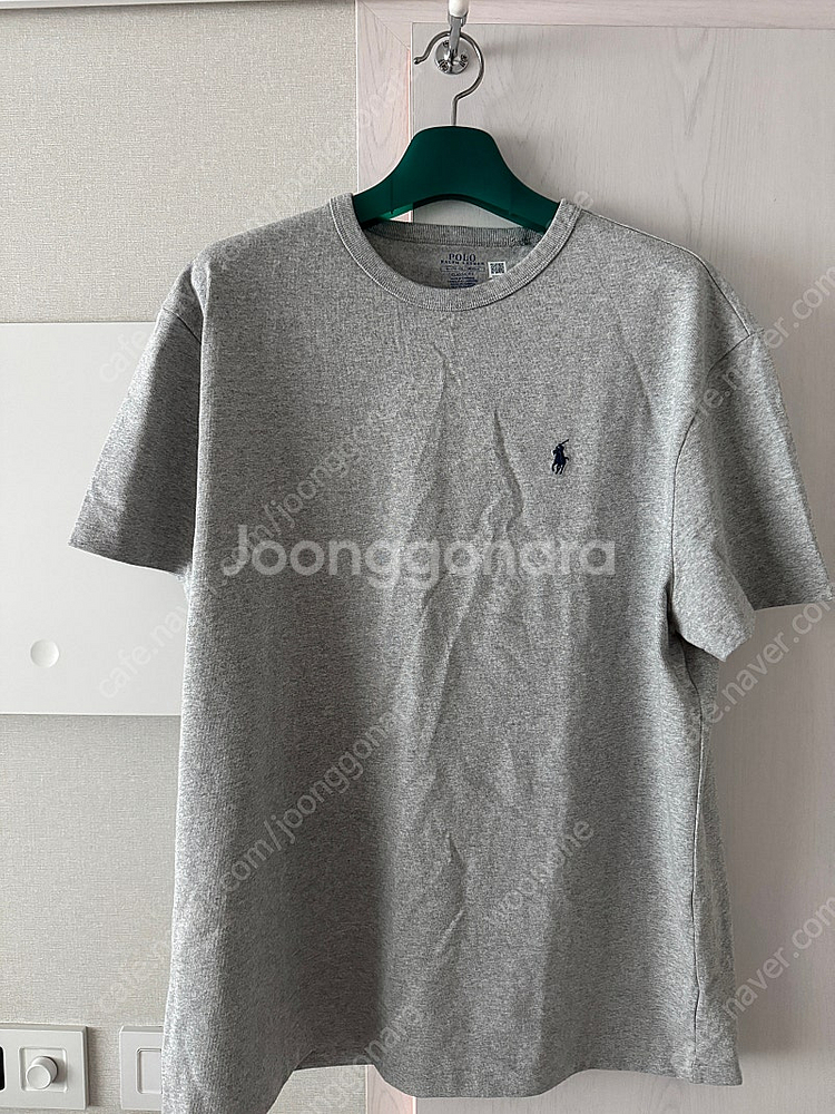 폴로 랄프로렌 헤비웨이트 반팔 그레이 XL--0