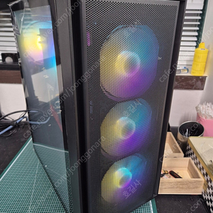 AMD라이젠 7500F RTX4060TI 조립 고사양 본체