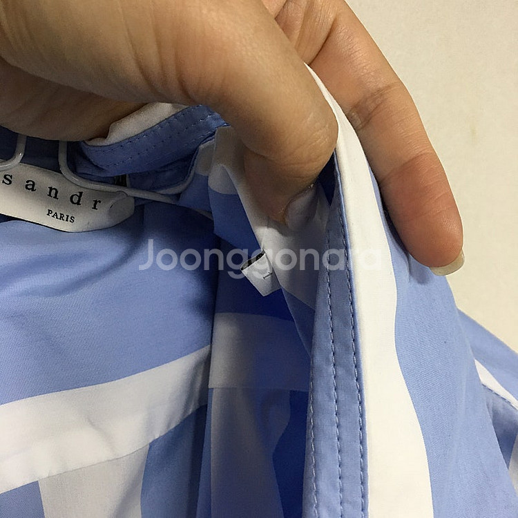 SANDRO 산드로 스트라이프 블라우스 1 / 랑방 마...--2