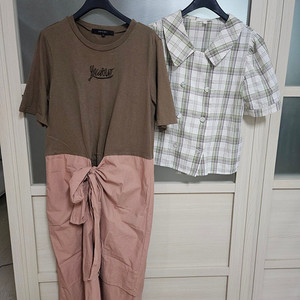 온앤온 레이어드 원피스(운포 2.5만)