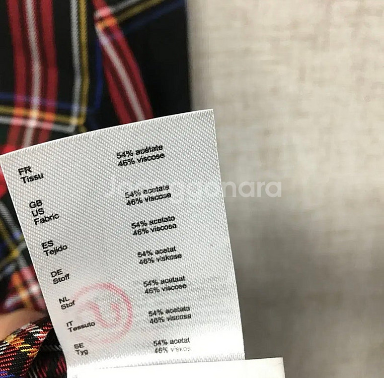 Maje 마쥬 타탄체크 원피스 55--9