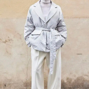 ORR 오르 블레이저 벨티드 구스 패딩 S