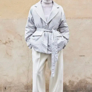 ORR 오르 블레이저 벨티드 구스 패딩 S