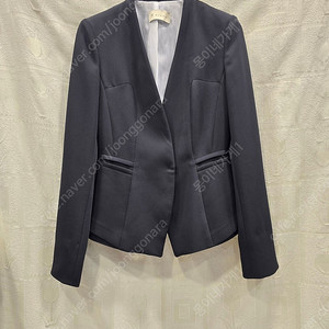 잇미샤 블랙 노카라 봄가을 자켓 44~55