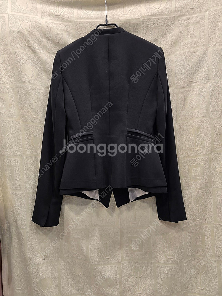 잇미샤 블랙 노카라 봄가을 자켓 44~55--6