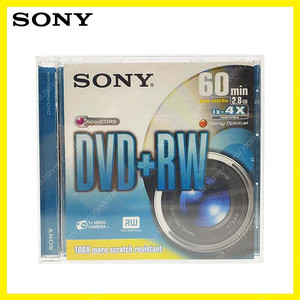 [미개봉] 소니 SONY DVD+RW Double Sided Disk 60min 2.8GB 1X-4X 미니 8cm 공CD