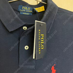 POLO 폴로 랄프로렌 PK티 반팔 카라티, 새 제품 (네이비 커스텀슬림핏 M) , 폴로랄프로렌