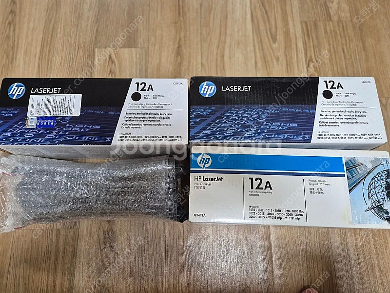 HP Q2612A 정품토너 판매합니다.--0