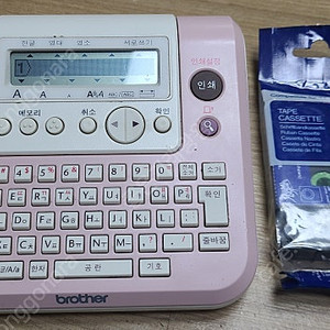 브라더라벨프린터기 PT-12K (6mm라벨지 포함)
