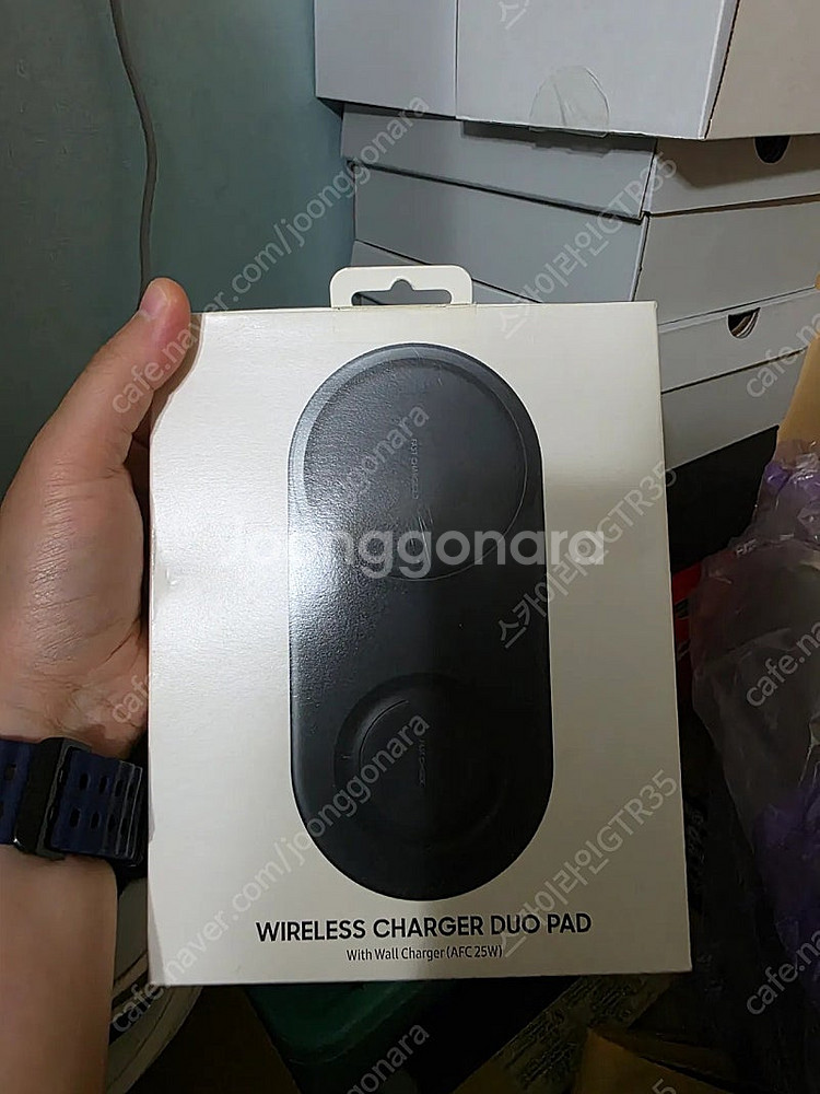 삼성 무선충전 듀오 ep-p5200 거의 새것 25W--0