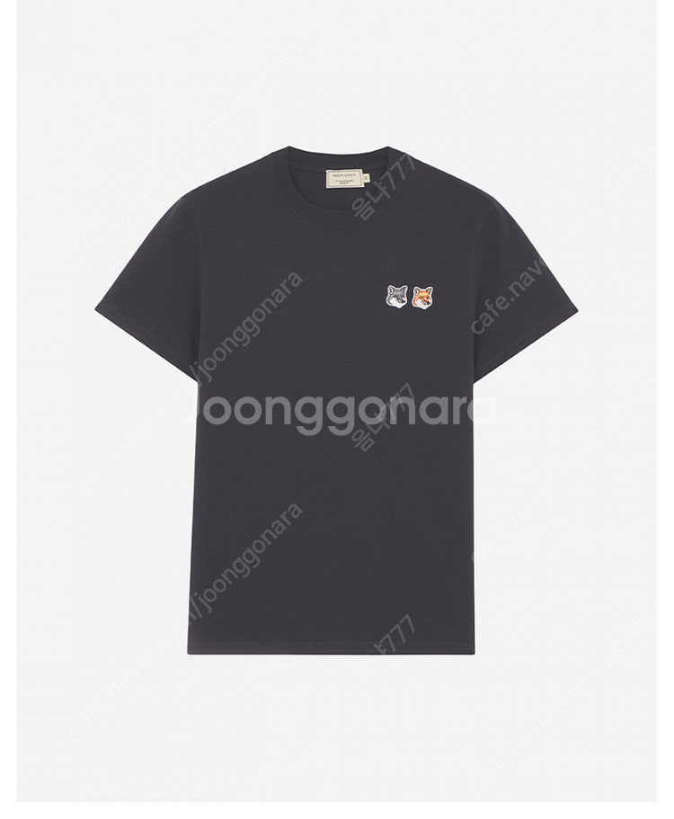 새상품 정품 메종키츠네 남.여공용더블 폭스헤드 반팔티--8