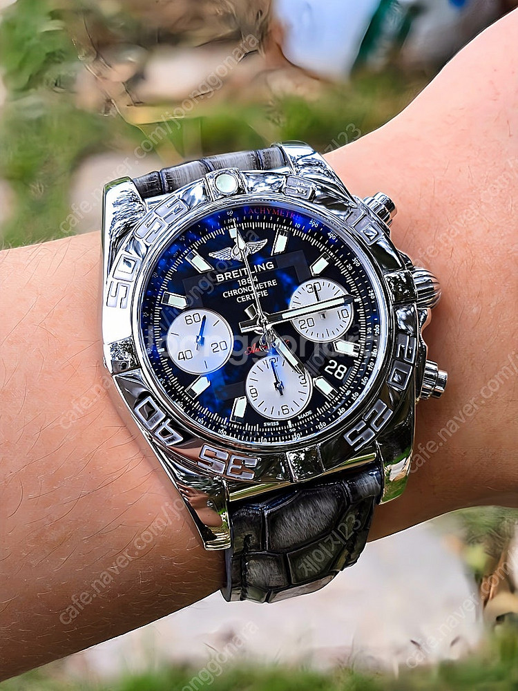브라이틀링 크로노맷 41mm 보증서X (직거래)--2