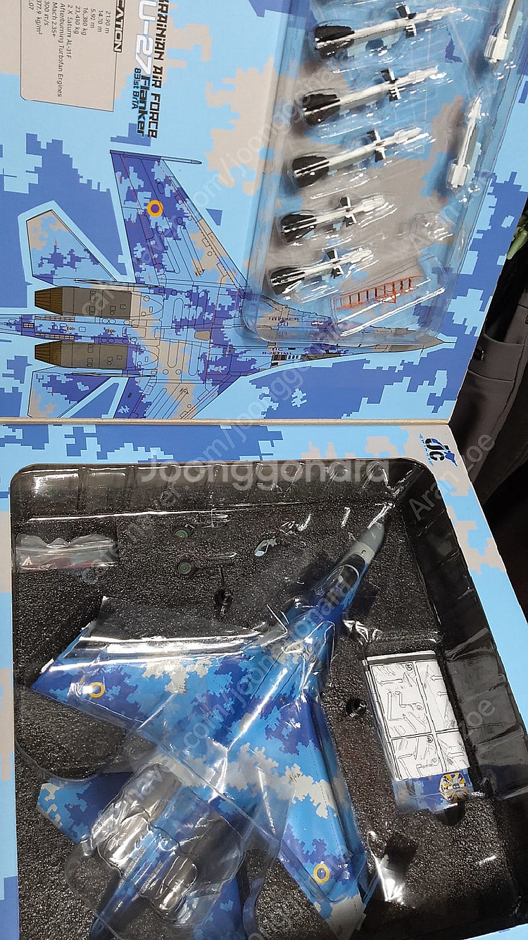 다이캐스트 전투기 우크라이나 su27, MIG29--2