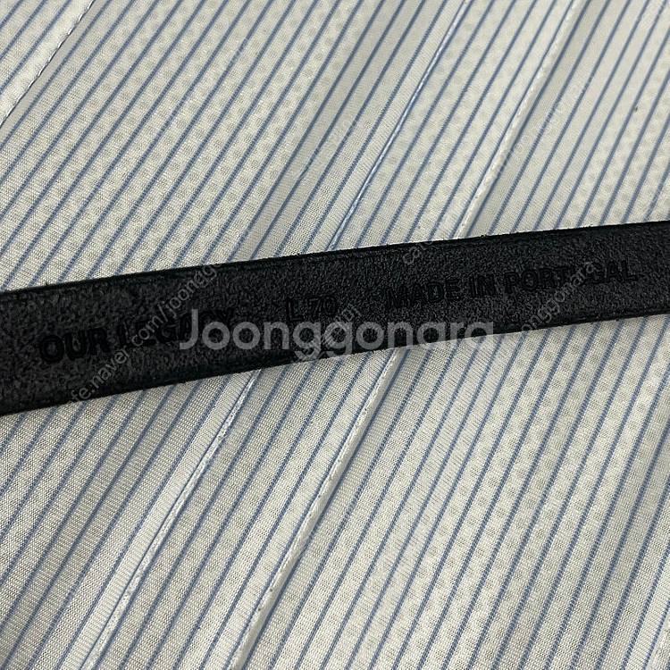 아워레가시 2cm 벨트 블랙 70사이즈 팝니다--2