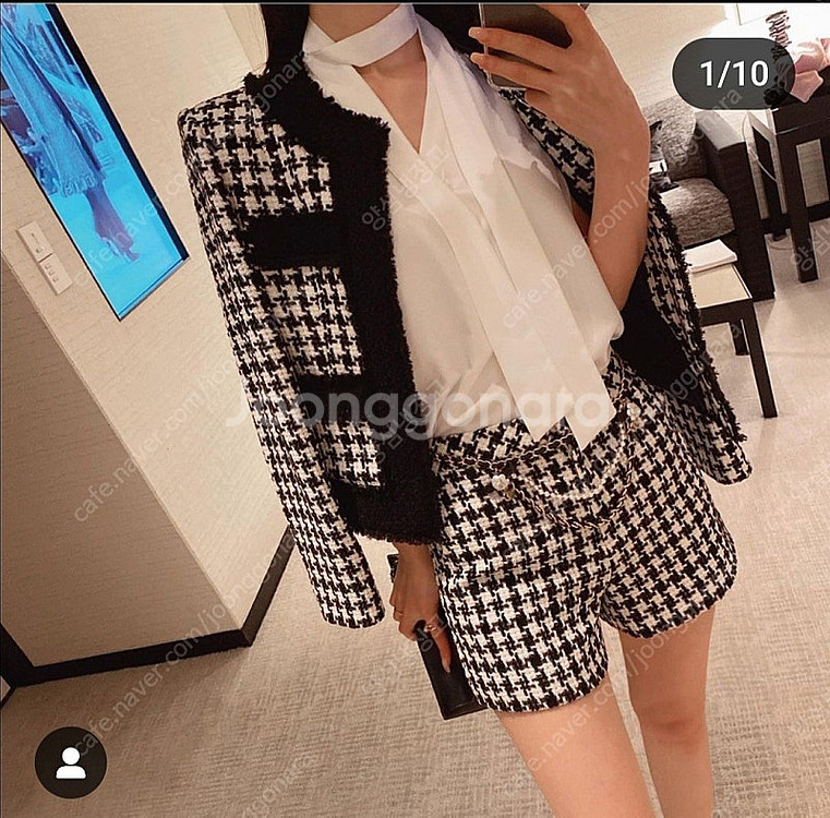 더로랑 타이 나시 블라우스 블랙. 아상블라주 더마농 문...--2
