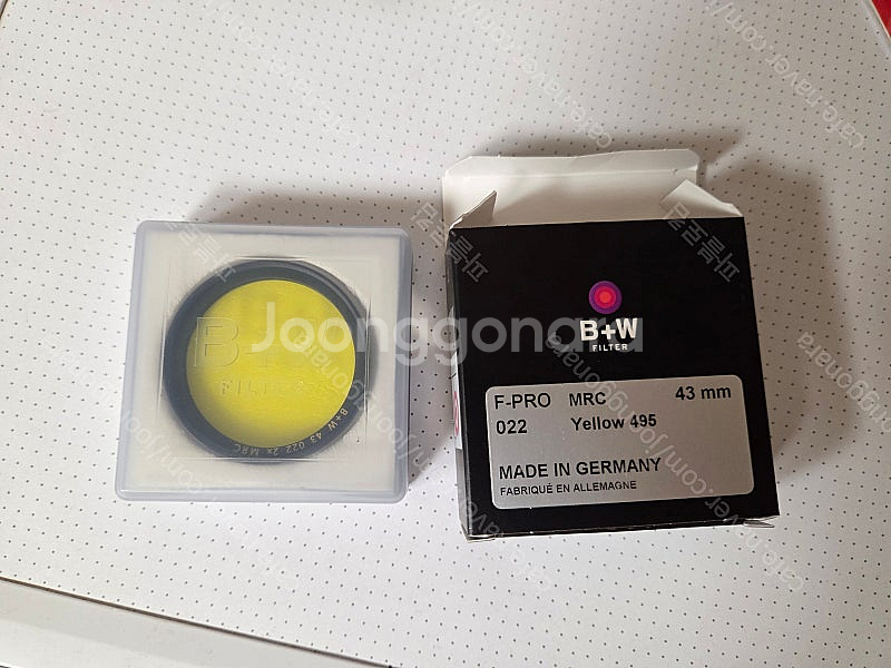슈나이더 B+W 렌즈필터 022 Yellow--0