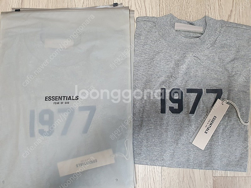 에센셜 1977 롱슬리브 티셔츠 다크 오트밀 S XL--3
