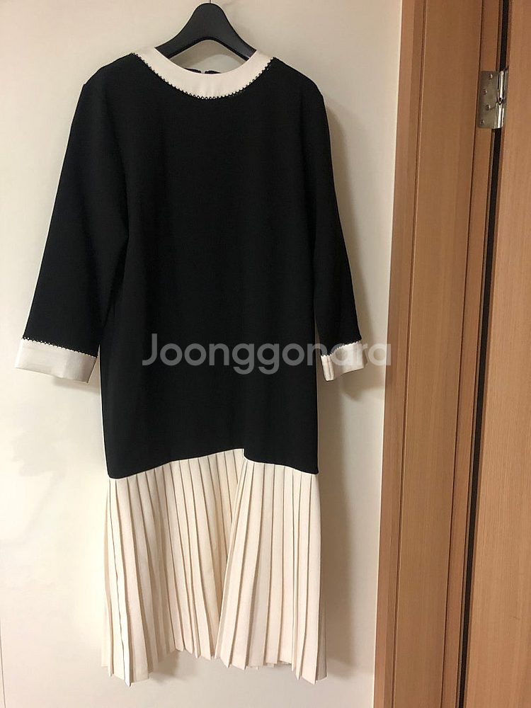 헤브 럭셔리 새틴 뒷리본 플리츠 하객룩 롱 원피스 하객룩 출근룩 결혼식 HAVE--6