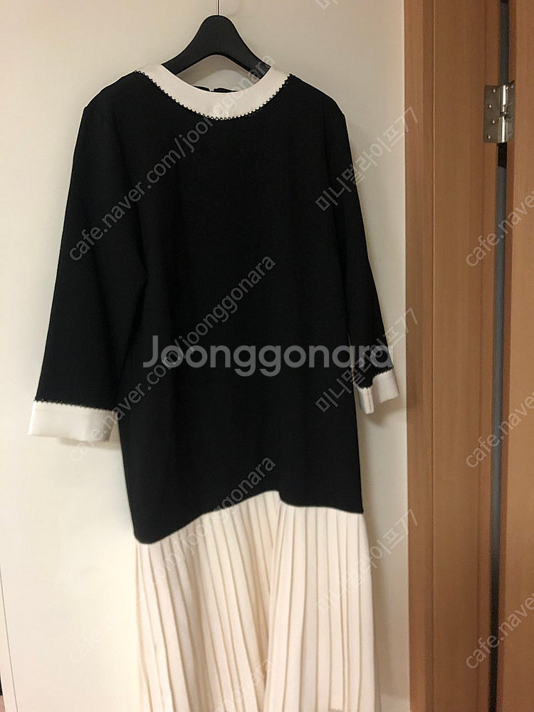 헤브 럭셔리 새틴 뒷리본 플리츠 하객룩 롱 원피스 하객룩 출근룩 결혼식 HAVE--7