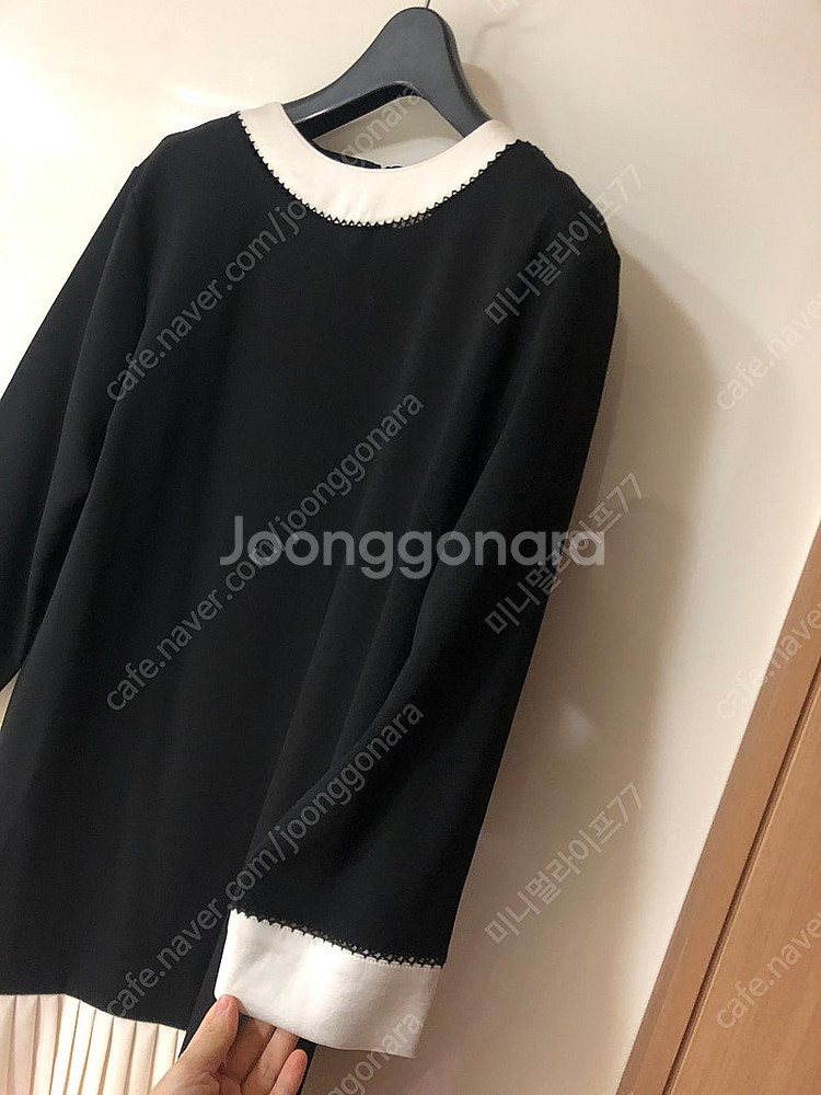 헤브 럭셔리 새틴 뒷리본 플리츠 하객룩 롱 원피스 하객룩 출근룩 결혼식 HAVE--8