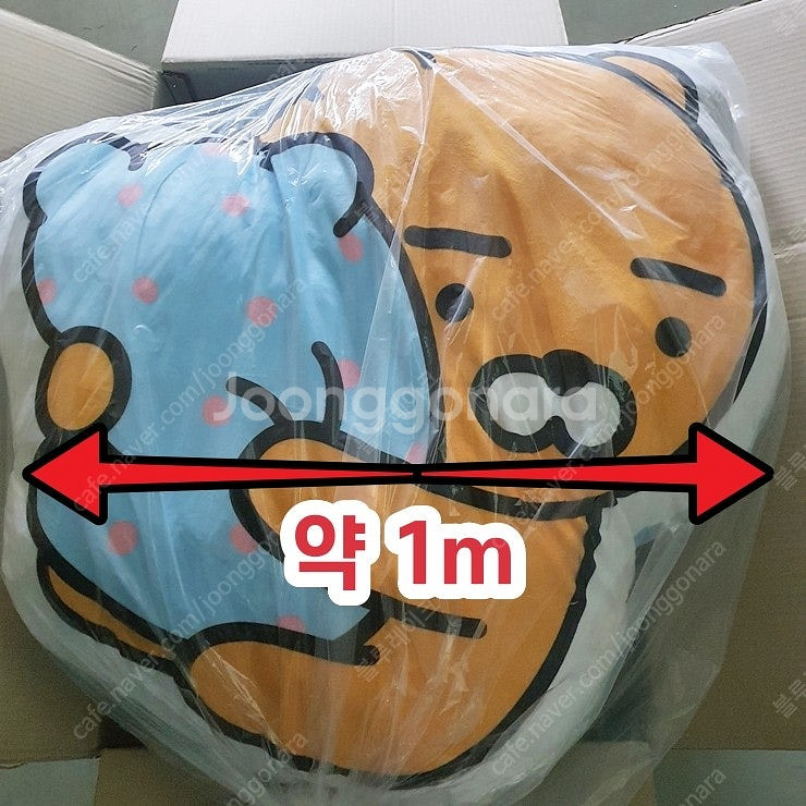 카카오 라이언 한정판 초대형 쿠션--0
