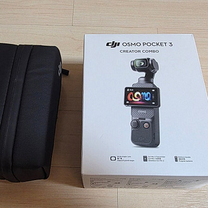 DJI 오즈모 포켓 3 pocket 3 크리에이티브 컴보 판매합니다. & 악세사리들