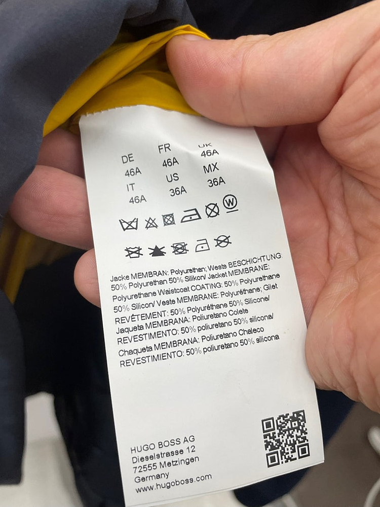 95,31)휴고보스 내피 탈부착 자켓,발망 바이커 청바지 판매합니다. 이미지