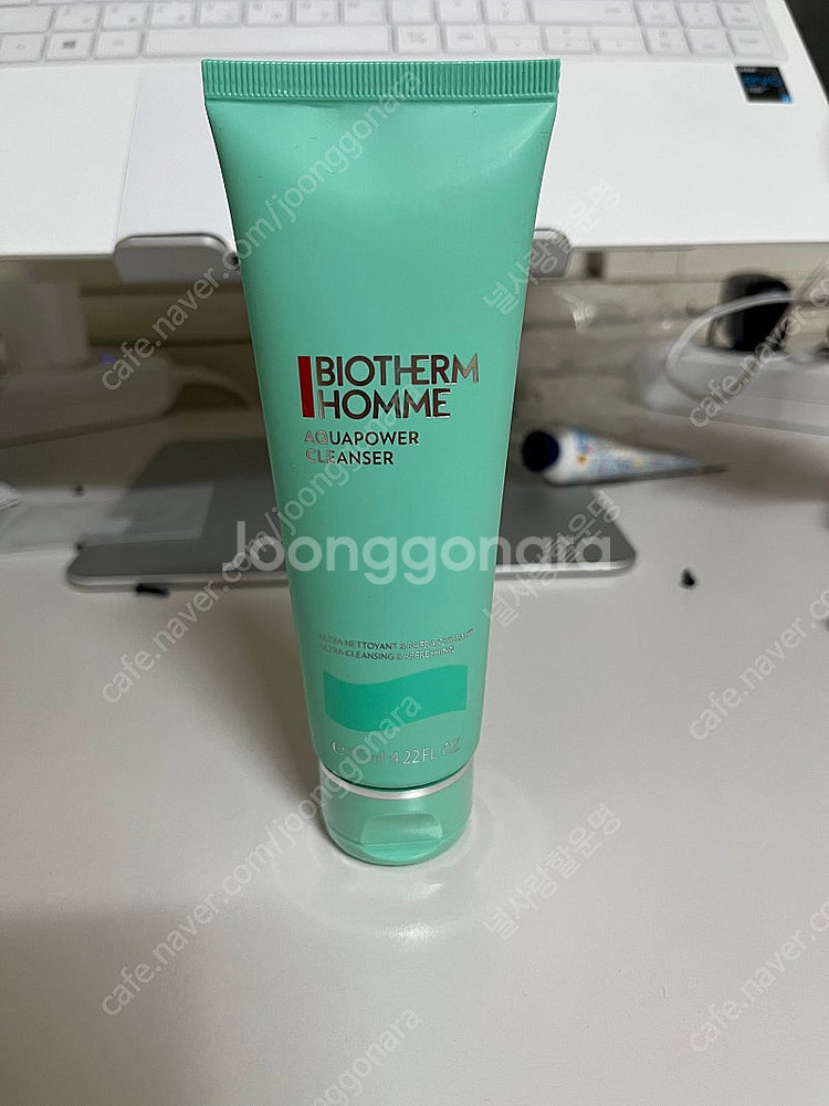 비오템 옴므 아쿠아파워 클렌저 팝니다. 미개봉 폼클렌징--2