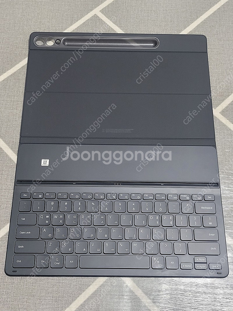 갤럭시탭S9+ 5G 512GB + 삼성정품 키보드북커버--6