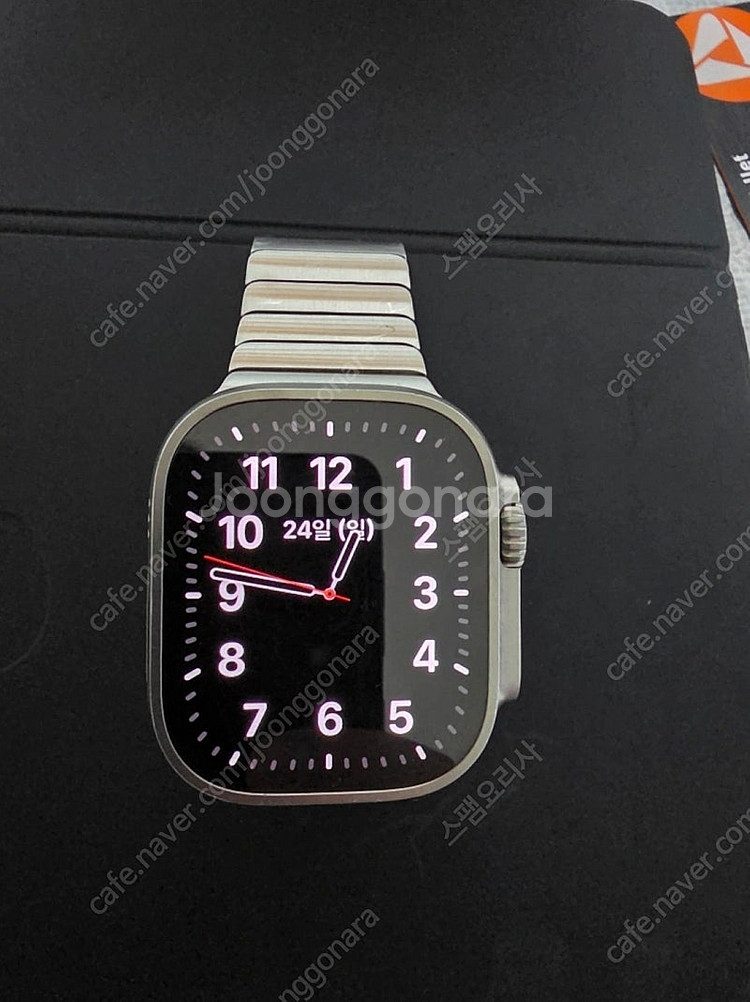 애플워치 울트라1 티타늄 셀룰러 49mm--1