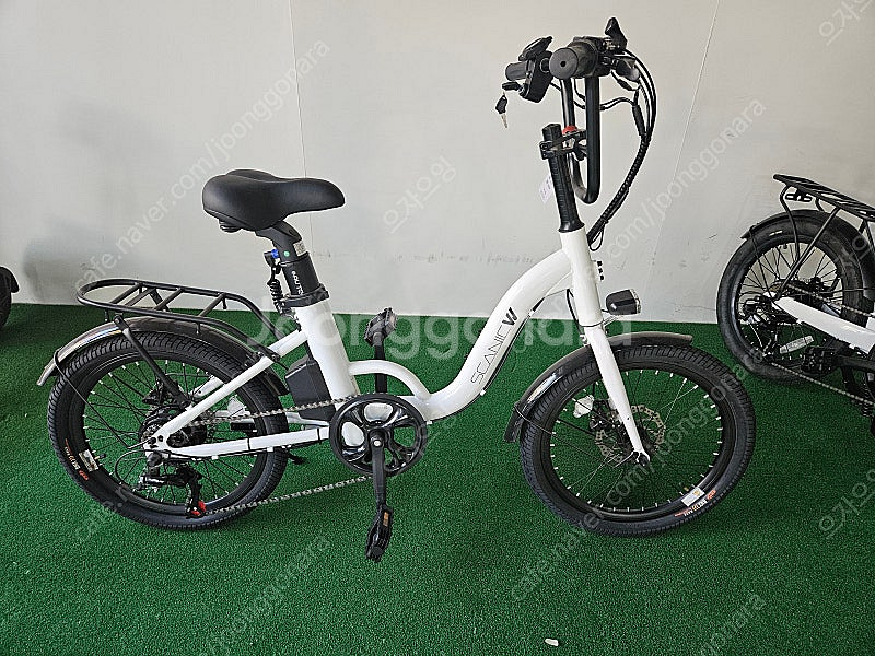 AU테크 여성용 20인치 전기 자전거--0