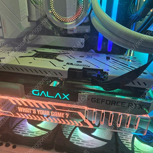 갤럭시 RTX3070 EX WHITE 8G 팝니다