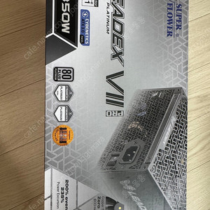 슈퍼플라워 SF-850F14XP LEADEX VII PRO PLATINUM 팝니다.