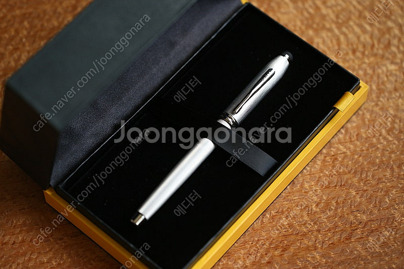 cross 타운젠트 스타일브러쉬 플레티넘 만년필 분양합...--1