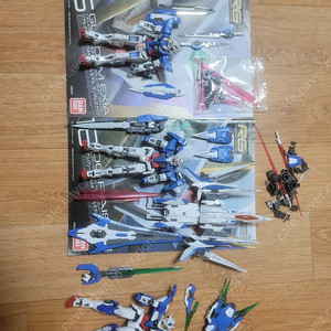 RG 1/144 엑시/더블오잔라이저/퀀터 풀세이버 건담 건프라 프라모델 가조립