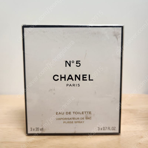 [CHANEL] 넘버5 오 드 뚜왈렛(용량3x20ml)105120 새상품팝니다.