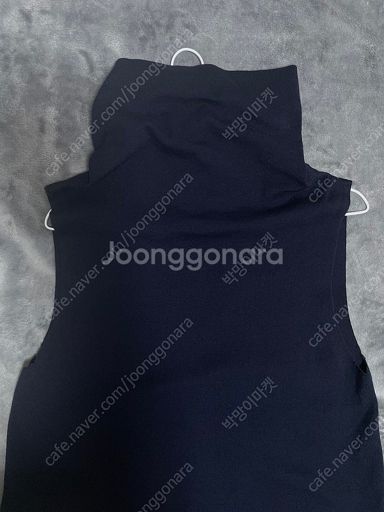코스 민소매 터틀넥 원피스 정품--1