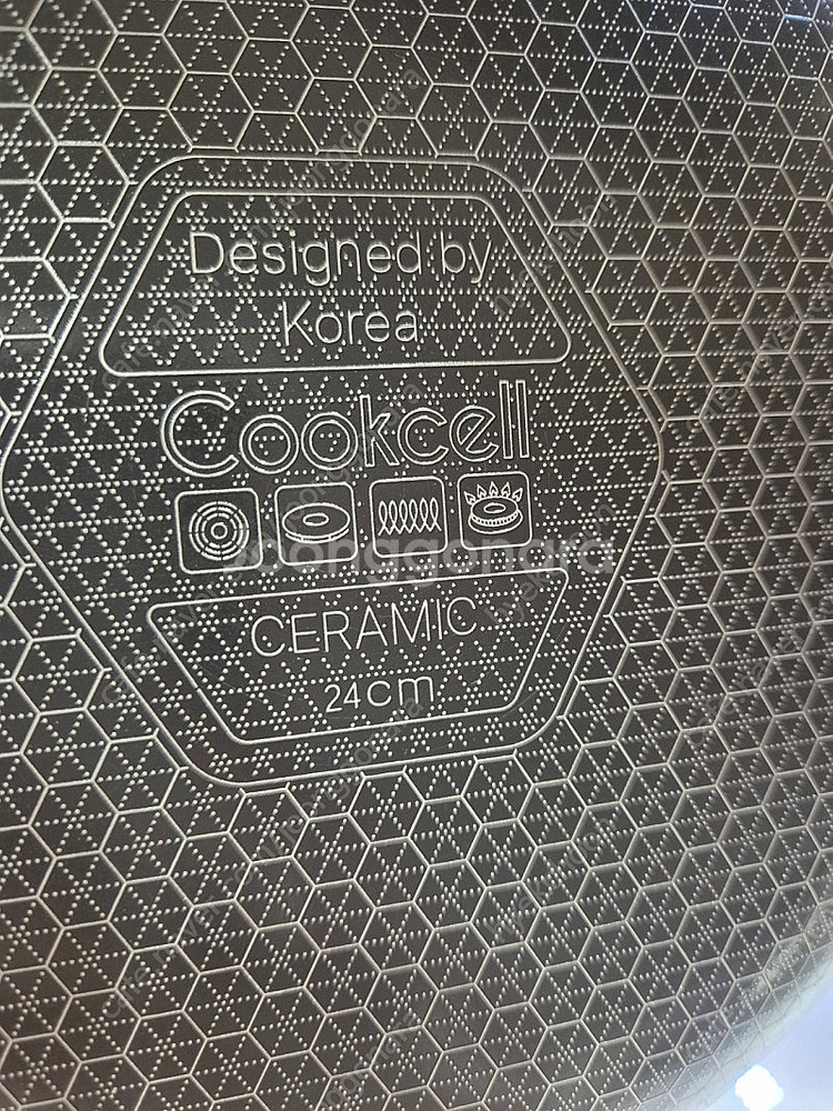 쿡셀 세라믹 24센치 파티웍냄비 찜기 뚜껑세트 미사용새...--7
