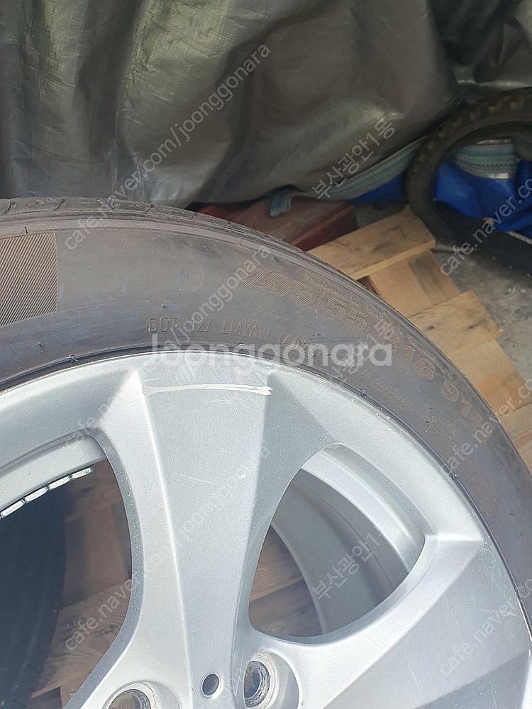 포터 15인치 휠타이어 순정휠 사제휠 bmw휠--5