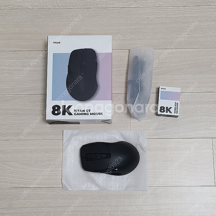 제닉스 TITAN G 8K 무선 경량 게이밍 마우스 블...--1