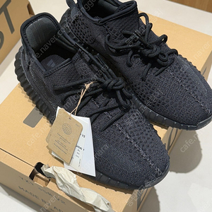 아디다스 이지부스트v350 오닉스 270 판매합니다(새상품)